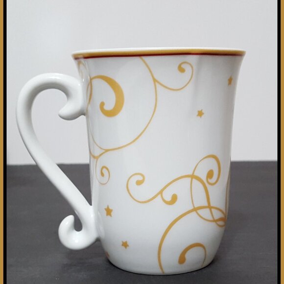 NEW RARE Williams Sonoma Twas the Night Before Santa Claus Sleigh Mug 14 OZ - Picture 3 of 6